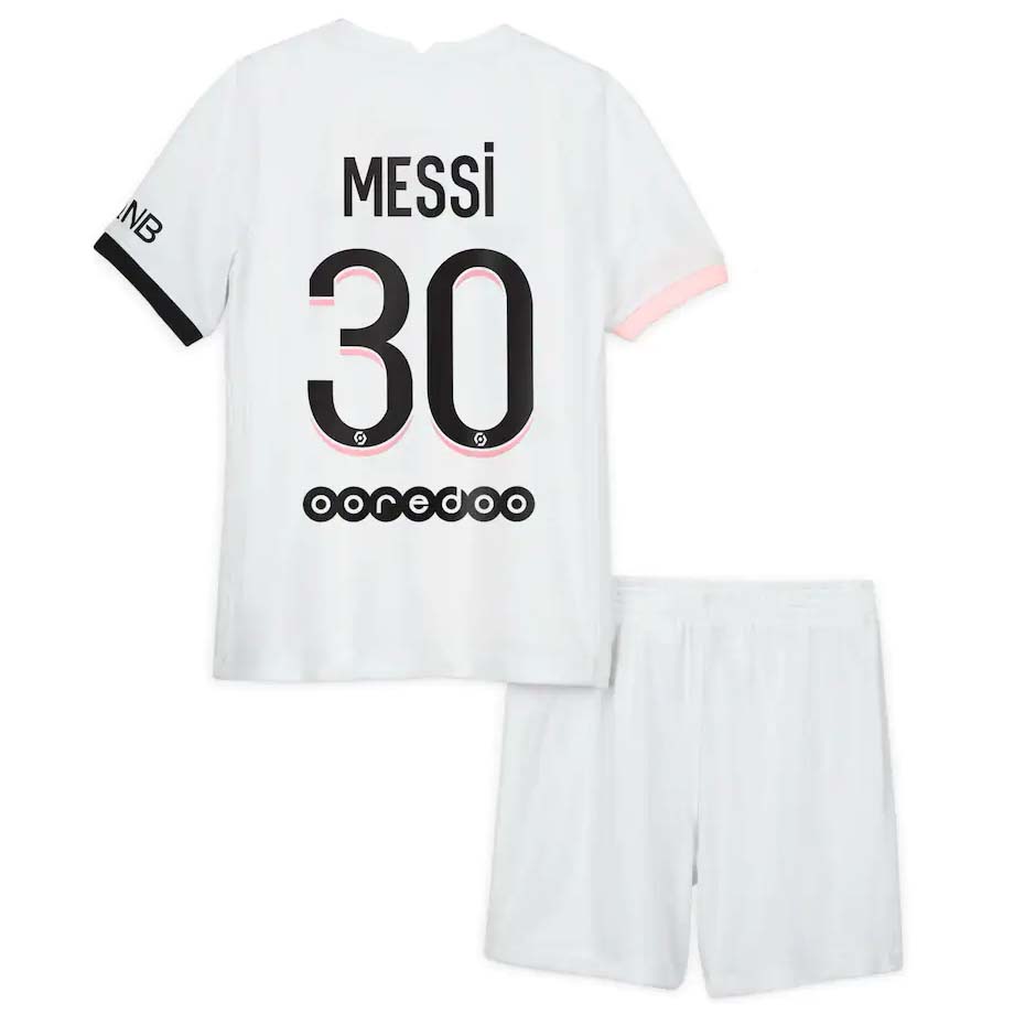 Camiseta Paris Saint Germain NO.30 Messi 2ª Niño 2021/22